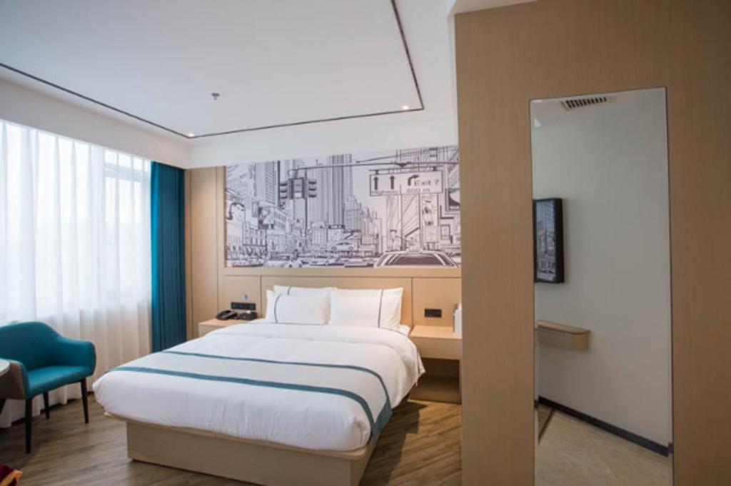 City Comfort Inn Luzhou Jiangyang District Wancheng International Dış mekan fotoğraf