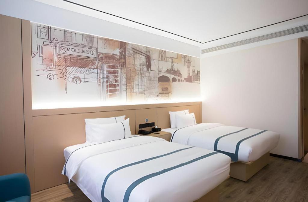 City Comfort Inn Luzhou Jiangyang District Wancheng International Dış mekan fotoğraf